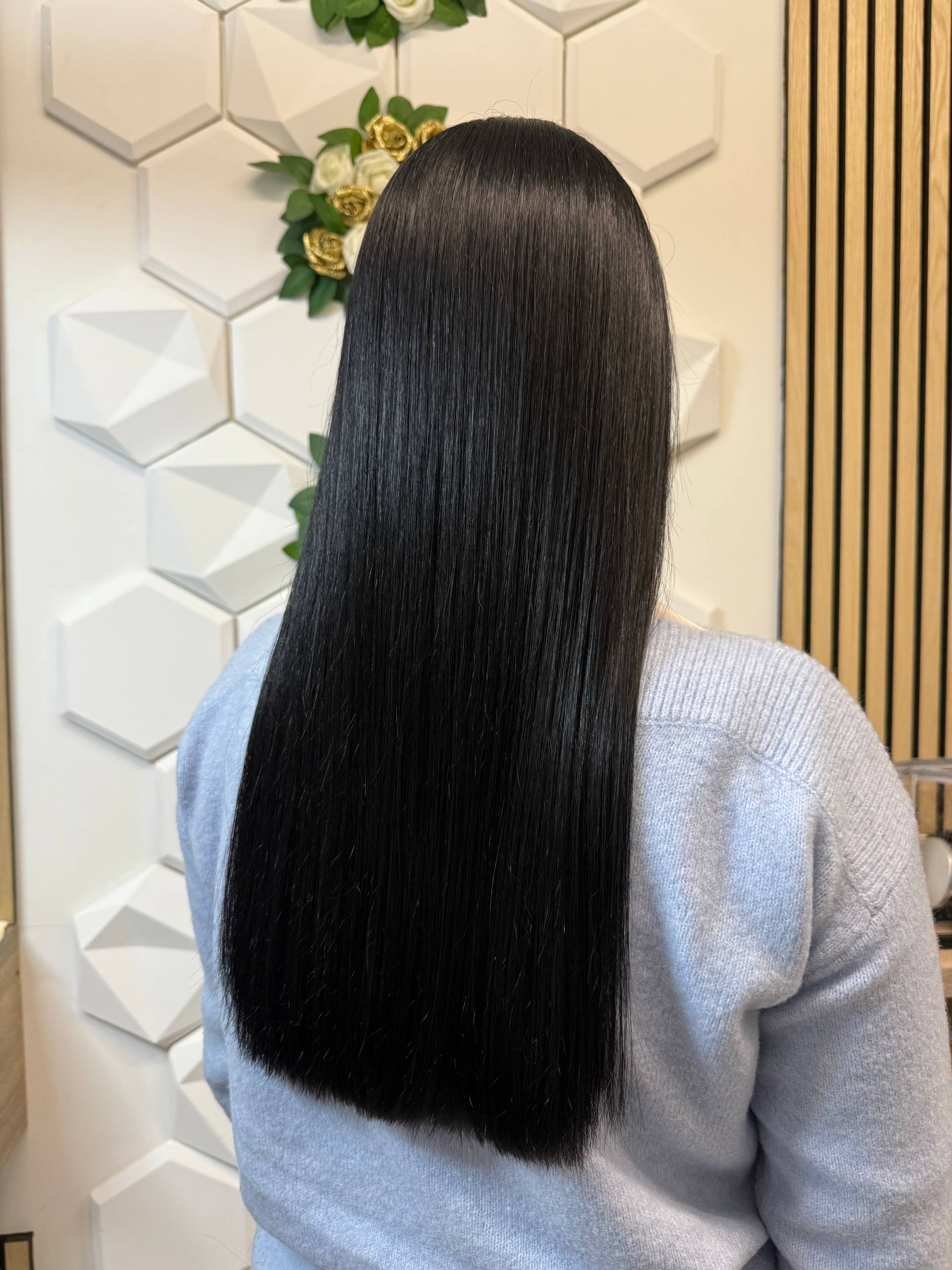 Pflege und Dauerwelle